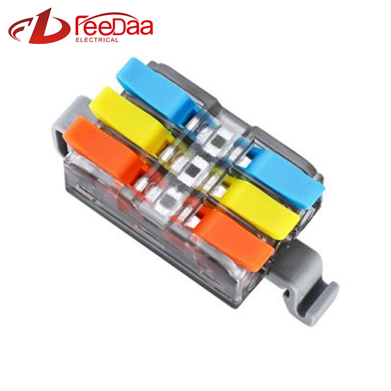 Fast Wire Cable Connectors 3 in 3 out PCT-5233D