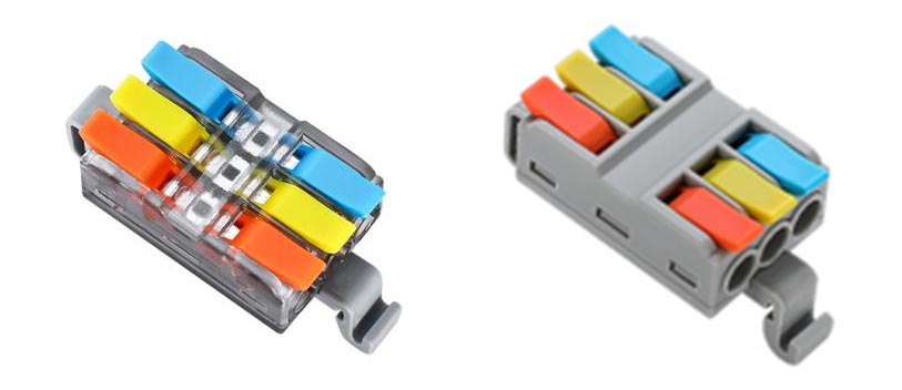 Fast Wire Cable Connectors 3 in 3 out PCT-5233D