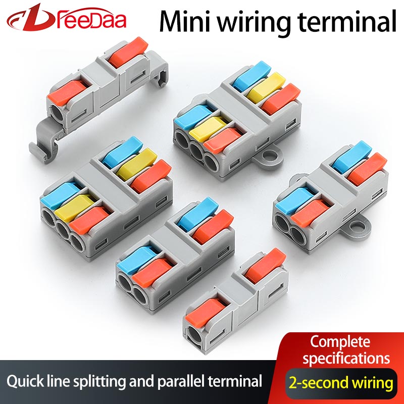 Fast Wire Cable Connectors 3 in 3 out PCT-5233D