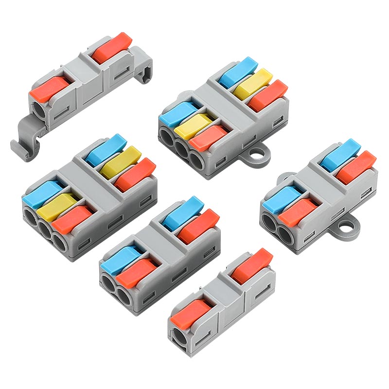 Fast Wire Cable Connectors 3 in 3 out PCT-5233D