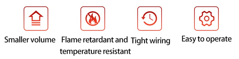 Fast Wire Cable Connectors 3 in 3 out PCT-5233D