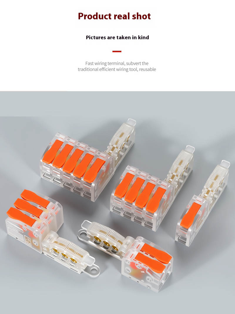 T-Shaped Fast Branching Main Line Without Broken Wire Integrated Pure Copper Conductor 1 In 3 Out