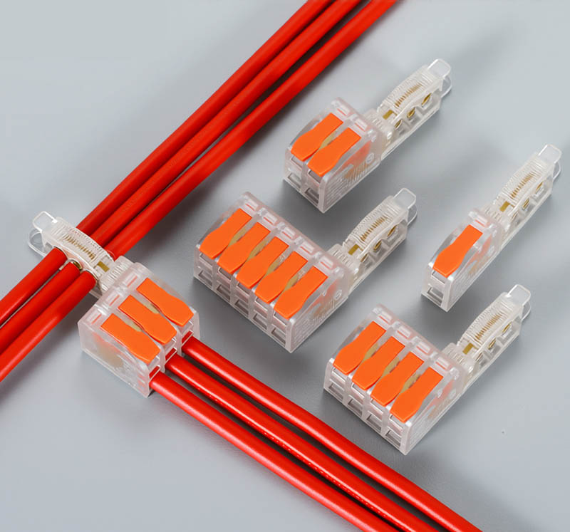 T-Shaped Fast Branching Main Line Without Broken Wire Integrated Pure Copper Conductor 1 In 1 Out