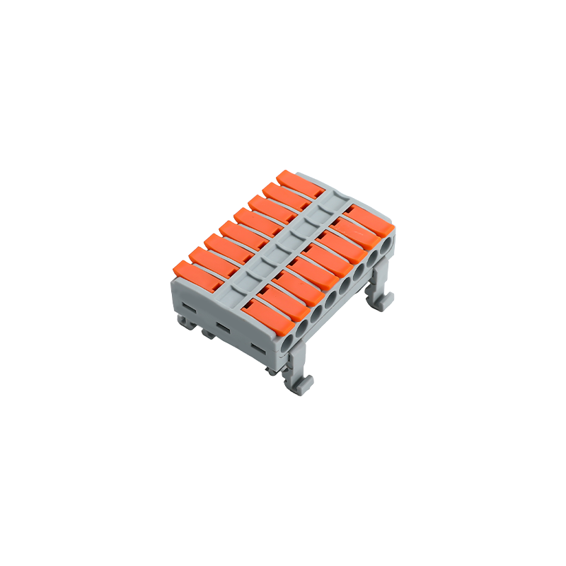 DIN Rail Lever Wire Connector