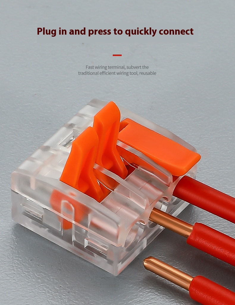 Fast Wire Cable Connectors | 1 in 1 out UTJ10-612