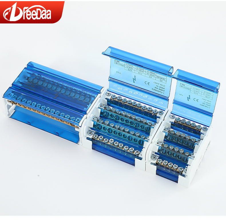 DIN Rail Lever Wire Connector