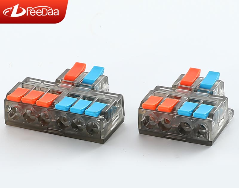 Fast Wire Cable Connectors 2 in 6 out PCT-5226D Fast Wire Cable Connectors 2 in 6 out PCT-5226D
