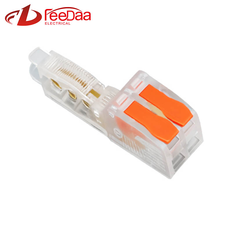T-Shaped Fast Branching Main Line Without Broken Wire Integrated Pure Copper Conductor 1 In 2 Out
