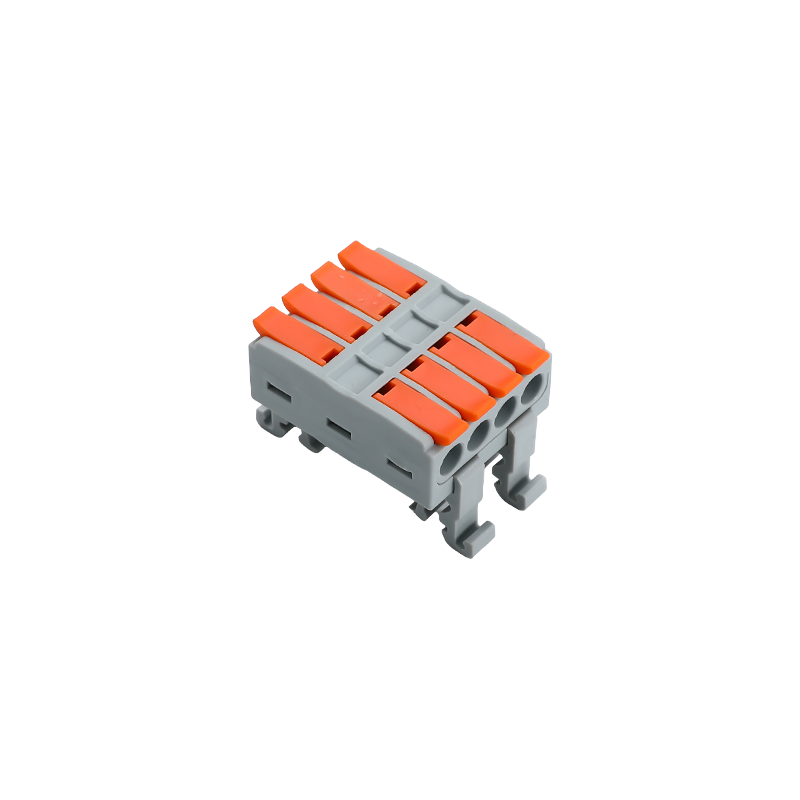 DIN Rail Lever Wire Connector