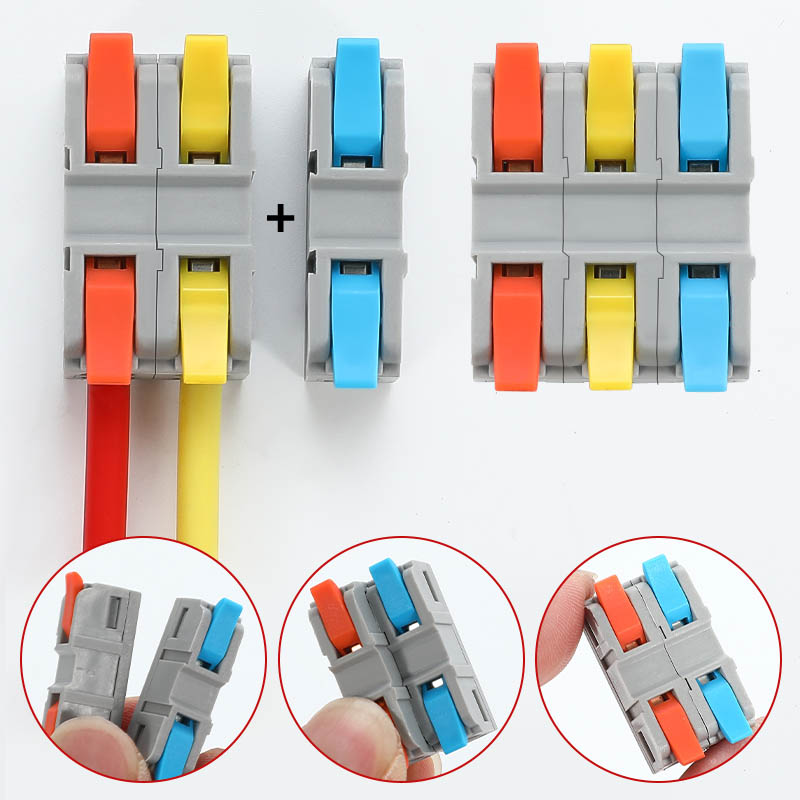 Fast Wire Cable Connectors 2 in 2 out PCT-5222