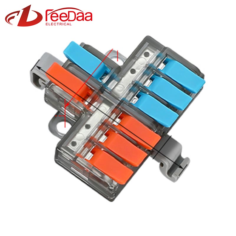 Fast Wire Cable Connectors 2 in 6 out PCT-5226D Fast Wire Cable Connectors 2 in 6 out PCT-5226D