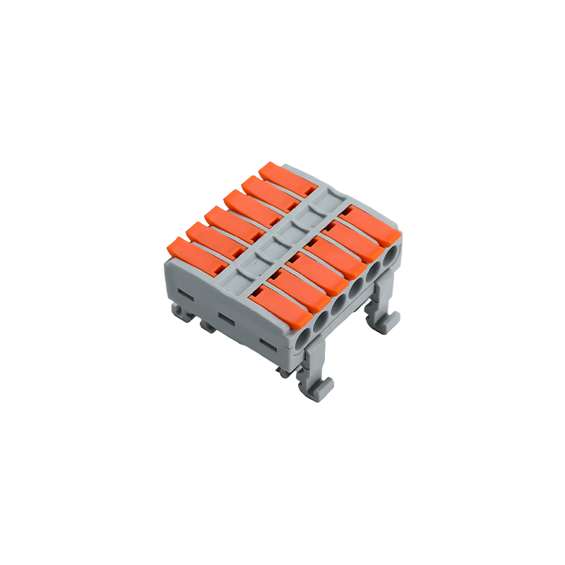 DIN Rail Lever Wire Connector