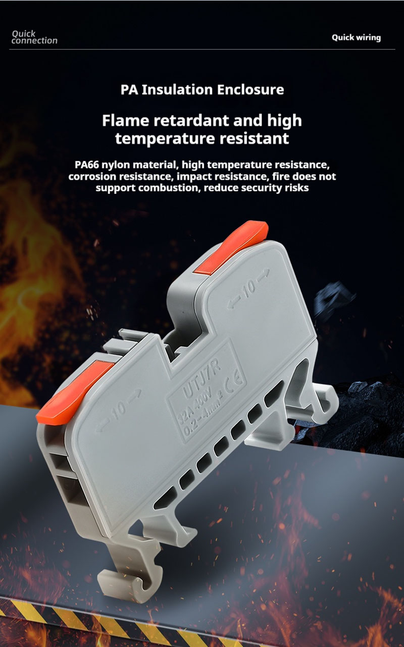 Fast Wire Cable Connectors 1 in 1 out UTJ7R
